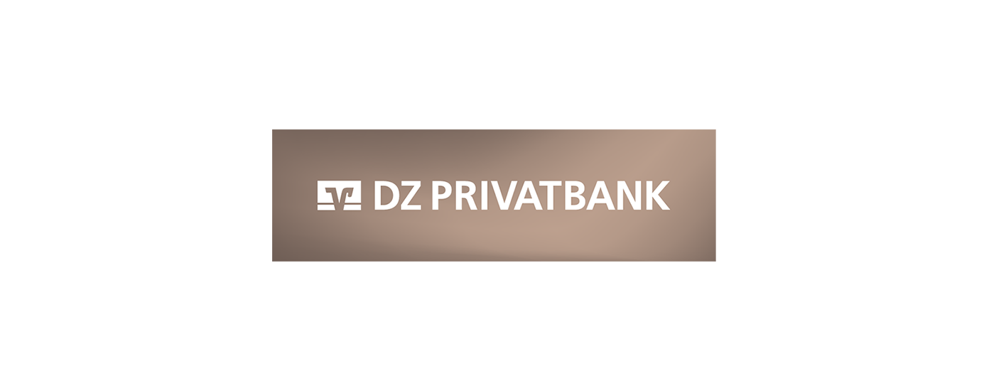 Das Bild stellt das Logo der DZ PRIVATBANK dar. Die DZ PRIVATBANK ist ein spezialisiertes Finanzinstitut, das hauptsächlich Dienstleistungen im Bereich der Vermögensverwaltung und privaten Finanzberatung anbietet. Es ist eine Tochtergesellschaft der DZ BANK Gruppe, einer der führenden Finanzdienstleister in Deutschland.
